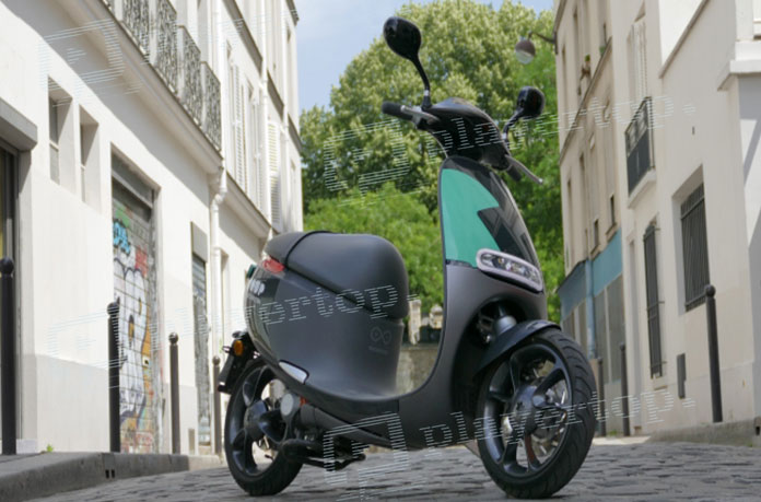 scooter electrique coup
